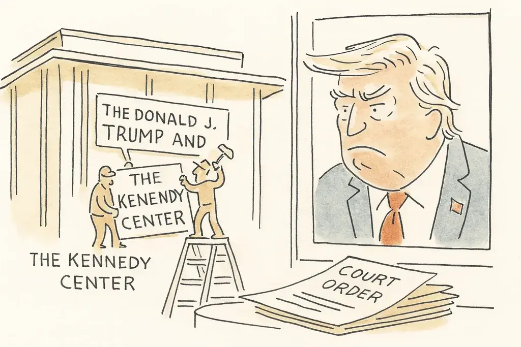 Trumps Name vom Kennedy Center entfernt: Symbolische Politik unter der Lupe