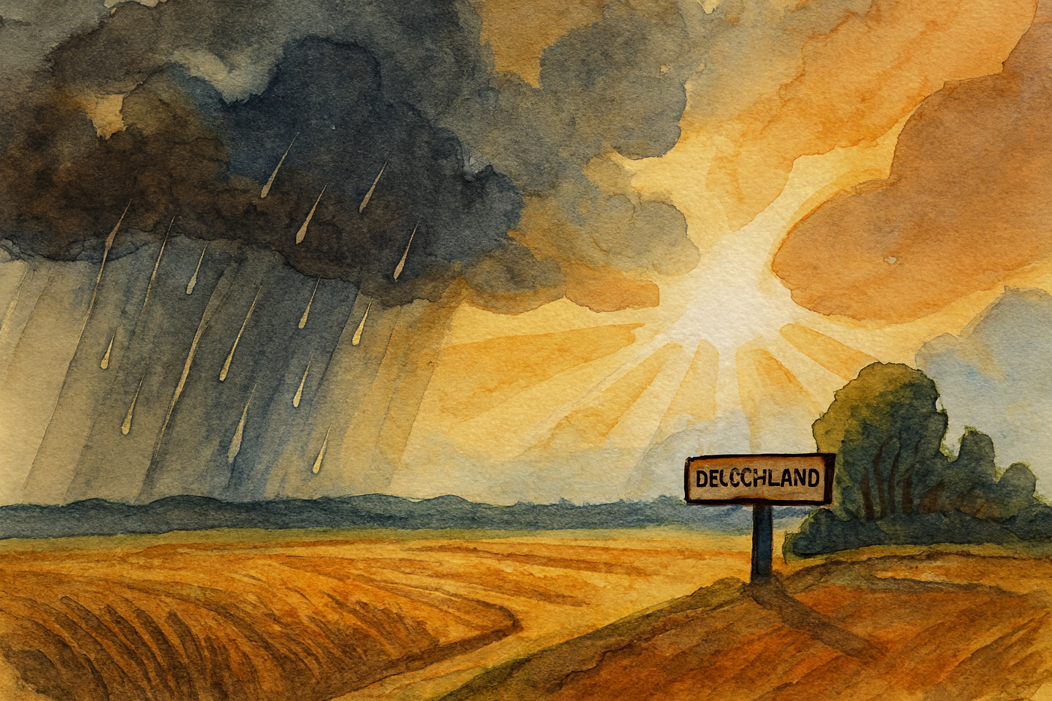 Hitzewelle und Gewitter: Deutschlands Kampf gegen extremes Wetter