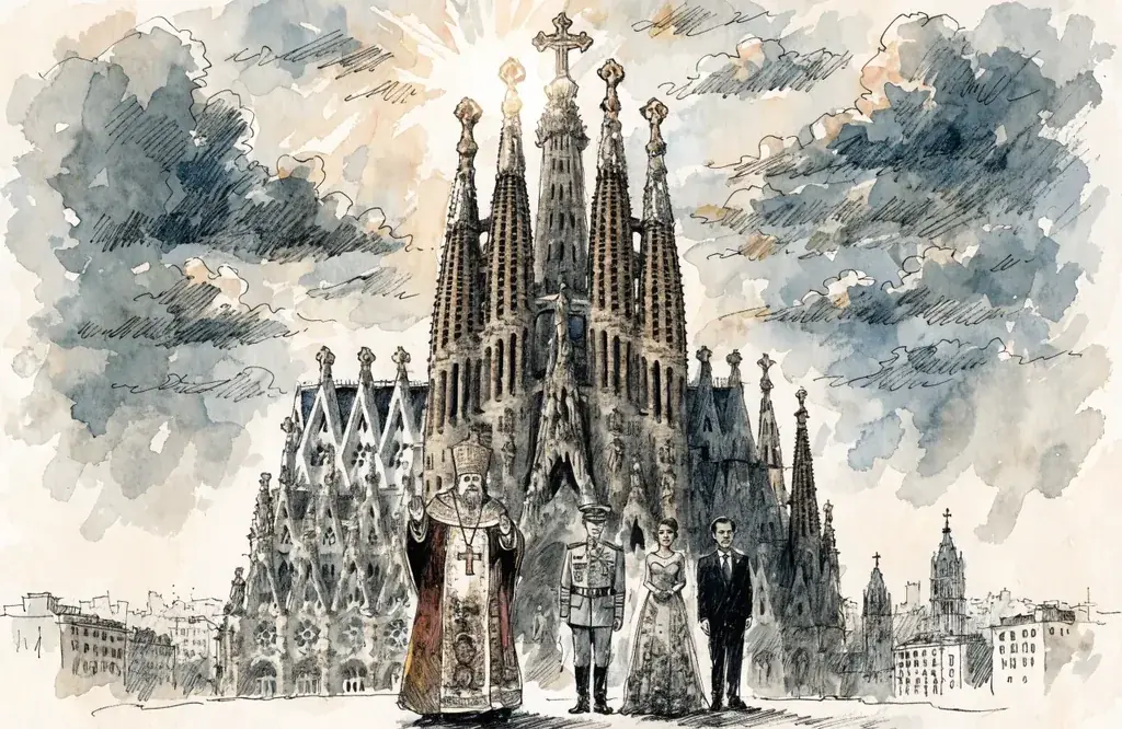 Sagrada Família: Höchster Kirchturm der Welt geweiht