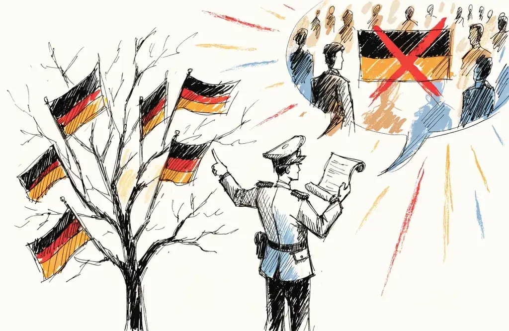 Auftrag: Köln: Deutschlandfahnen-Verbot beim Public Viewing auf dem Prüfstand