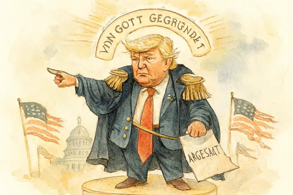 Trump am Jubiläum: Zwischen nationaler Identität und polarisierender Rhetorik