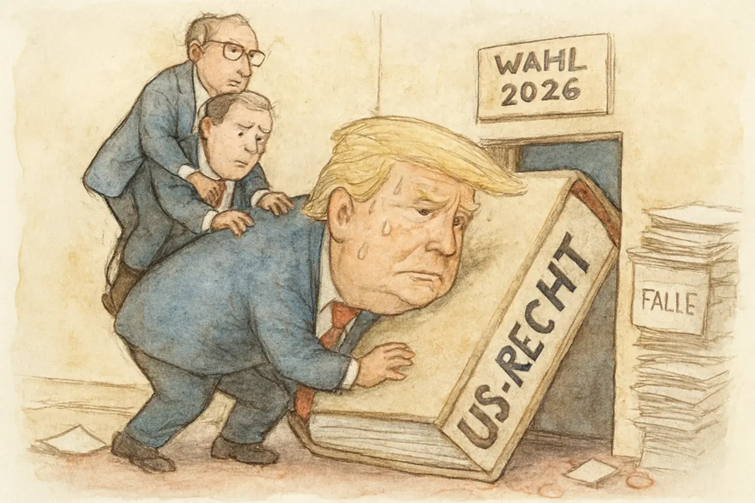 Trumps Rechtssalat: US-Präsidentenwahlkampf und juristische Hürden