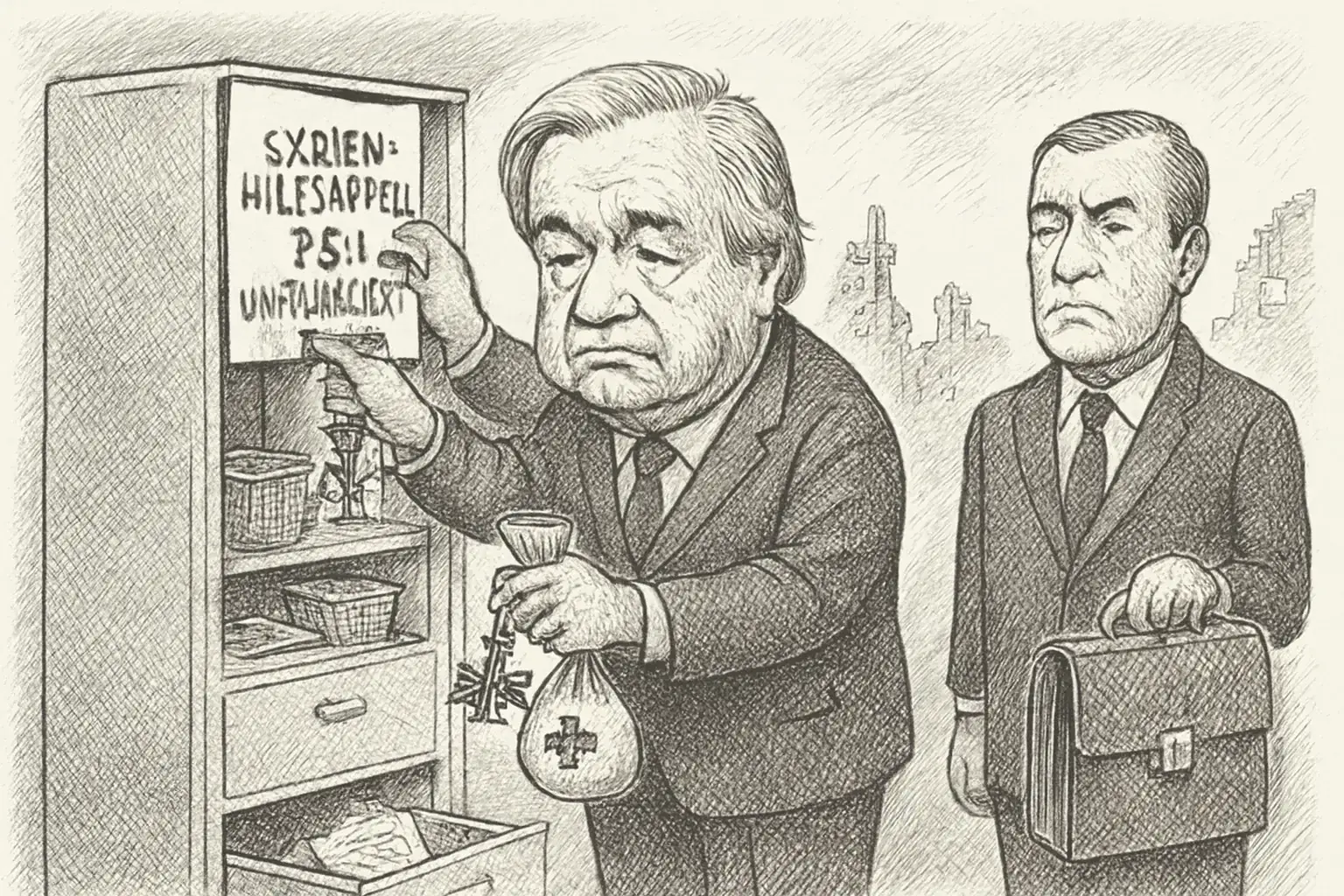 Guterres in Damaskus: Die diplomatische Wiederbelebung eines zerstörten Staates