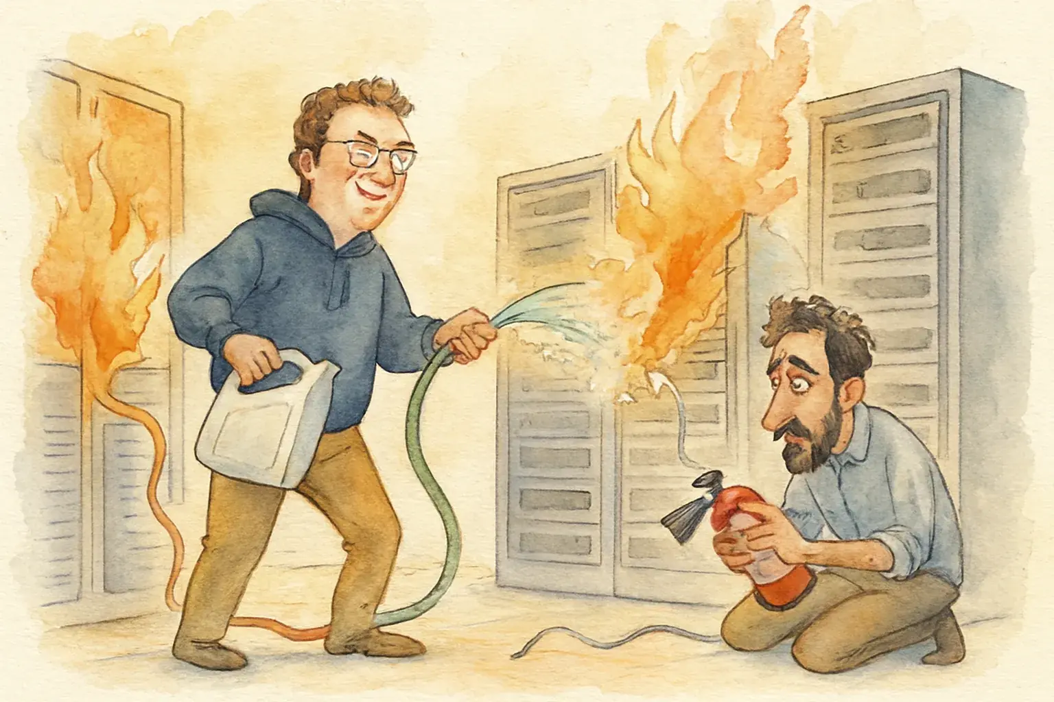 Wenn die Bremser das Gas geben